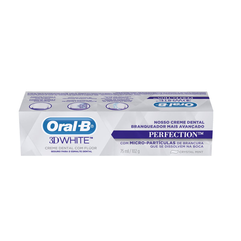 Creme-Dental-Clareador-Oral-B-3D-White-Perfection-6x102g