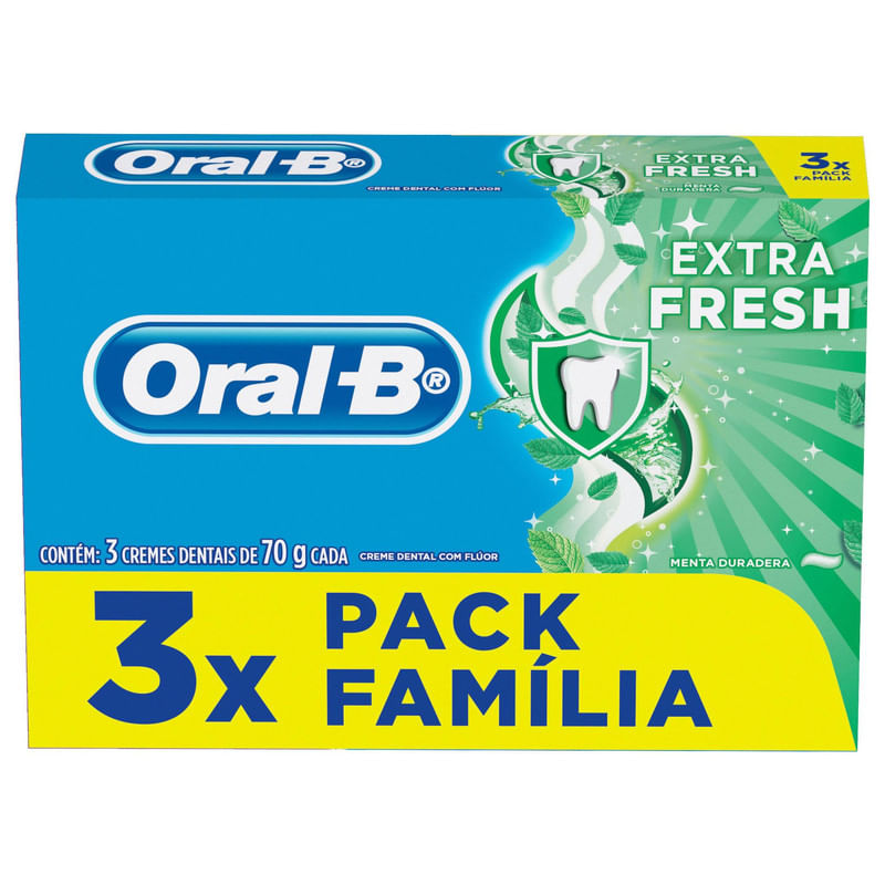 Creme-Dental-Oral-B-Escudo-Extra-Fresh-3X70g---Pack-Familia