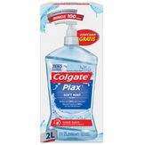 Enxaguante Bucal Zero Álcool Soft Mint Plax Embalagem Econômica Colgate 2l Grátis Válvula Dosadora