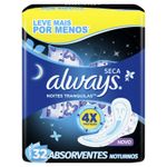 Absorvente-Always-Noturno----Noites-Tranquilas-Seca-com-abas-32-Unidades