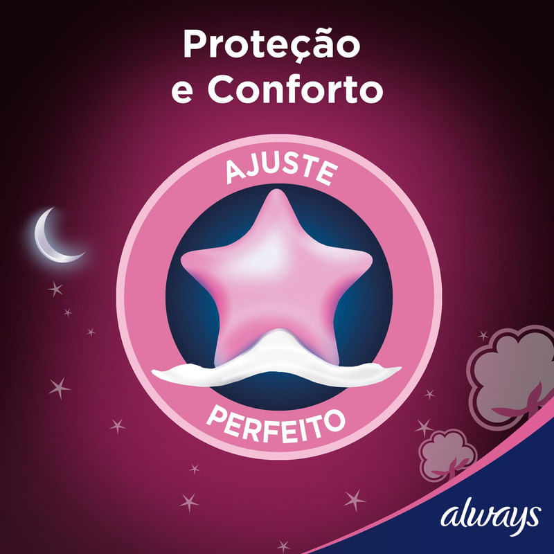 Absorvente-Always-Noturno---Noites-Tranquilas-Suave-com-abas-32-Unidades