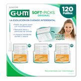 Soft-Picks Original Cuidado Dental G.U.M Pack com 3 Unidades