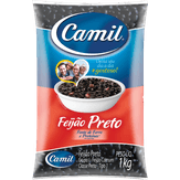 Feijão Preto Camil Pacote 1kg