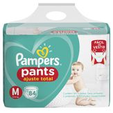 Fralda Descartável Infantil Pants Care Pants M Pampers Pacote com 84 Unidades