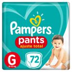 Fralda-Descartavel-Infantil-Pants-Ajuste-Total-G-Pampers-Pacote-com-72-Unidades