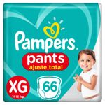 Fralda-Descartavel-Infantil-Pants-Ajuste-Total-XG-Pampers-Pacote-com-66-Unidades