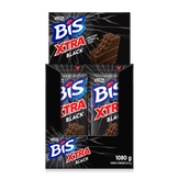 Chocolate Meio Amargo Bis Xtra Black Lacta Pack com 24 Unidades de 45g Cada