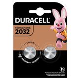Bateria Lítio CR2032 Duracell Cartela com 2 Unidades