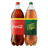 Kit Refrigerante Coca-Cola Original + Guaraná Kuat 2l Cada