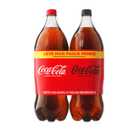 Kit-Refrigerante-Coca-Cola-Original---Coca-Cola-Sem-Acucar-2-Unidades-2l-Cada