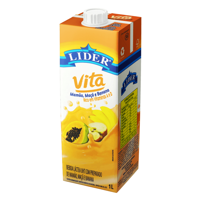 Bebida-Lactea-UHT-com-Preparado-de-Mamao-Maca-e-Banana-Lider-Vita-Caixa-1l