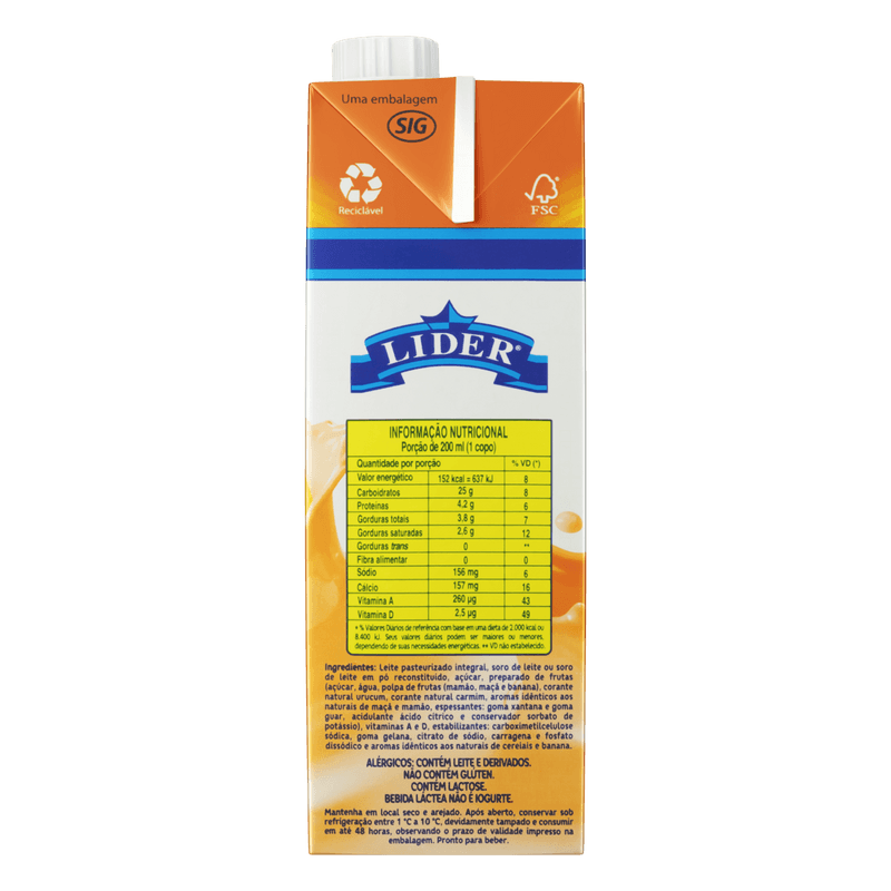 Bebida-Lactea-UHT-com-Preparado-de-Mamao-Maca-e-Banana-Lider-Vita-Caixa-1l