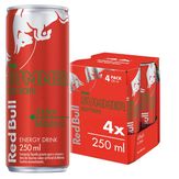 Energético Red Bull Melancia Pack 4 Latas 250ml Cada