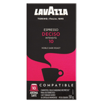 Cafe-em-Capsula-Espresso-Deciso-Lavazza-Caixa-com-50g-de-10-Unidades