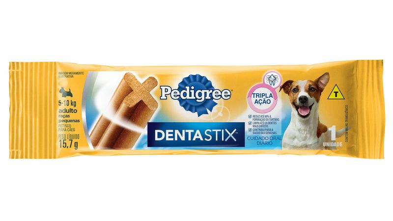 Petisco para C es Adultos de Ra as Pequenas Dentastix Cuidado Oral