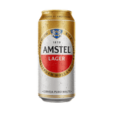 Cerveja Lager Puro Malte Amstel Lata 473ml