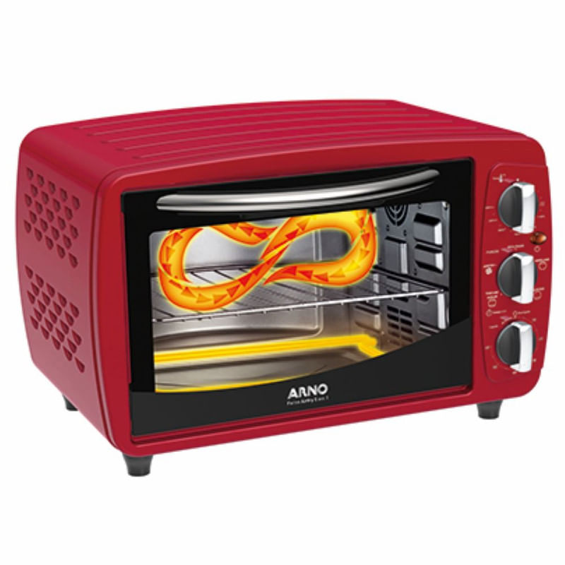 Forno-Air-Fry-20l-220V-Vermelho-5-em-1--Arno