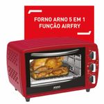 Forno-Air-Fry-20l-220V-Vermelho-5-em-1--Arno