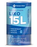 Saco-para-Lixo-Fundo-Reforcado-15l-Member-s-Mark-Pacote-com-200-Unidades