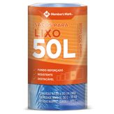 Saco para Lixo Fundo Reforçado 50l Member's Mark Pacote com 100 Unidades