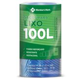 Saco para Lixo Fundo Reforçado 100l Member's Mark Pacote com 50 Unidades