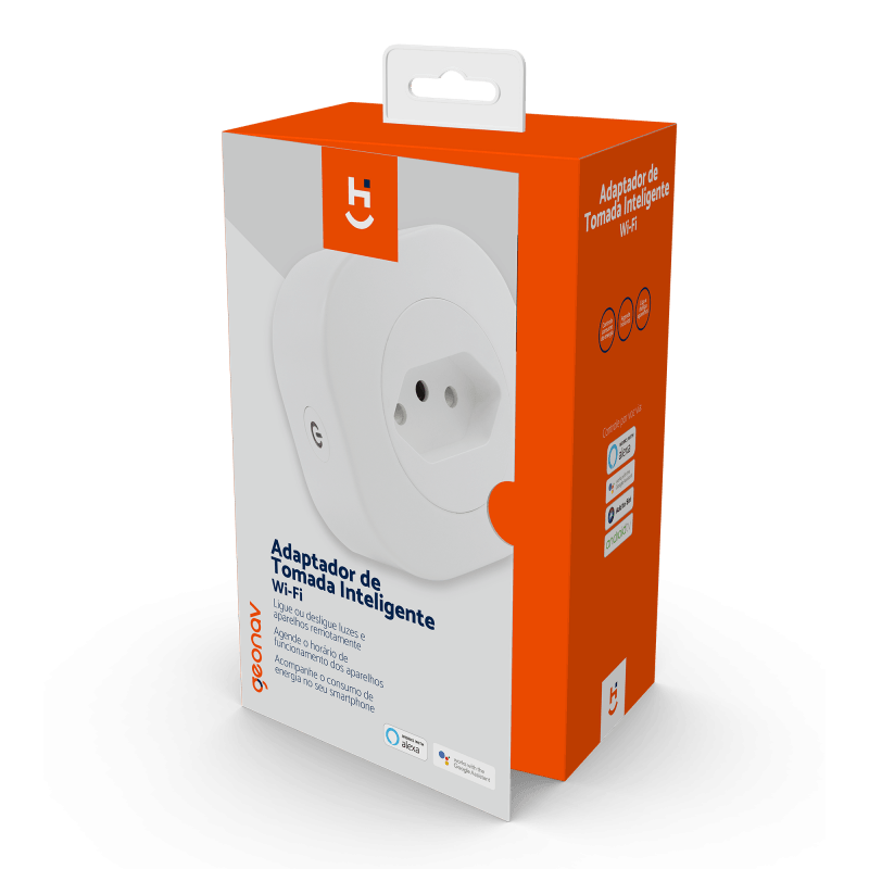 Adaptador Tomada Inteligente WiFi - Smart Life - Voltriz