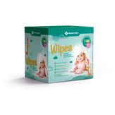 Toalhas Umedecidas Com Fragrância Wipes Member's Mark Pack com 8 Pacotes de 50 Unidades Cada