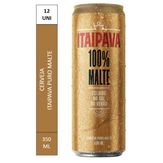 Cerveja Puro Malte Itaipava Pack com 12 Unidades de 350ml Cada