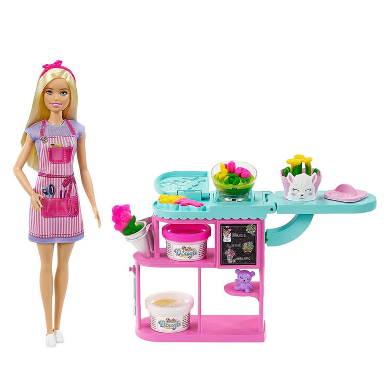 Boneca-Barbie-Profissoes-Loja-de-Flores-Mattel