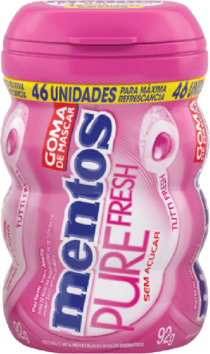 Mentos Pure Fresh Tutti-Fresh 92g Cada - Sam's Club