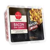 Bacon em Cubos Seara Goumet Bandeja 140g