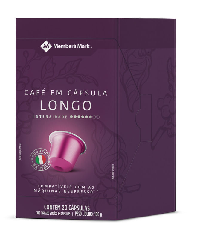 Cafe-em-Capsula-Longo-Compativel-com-Nespresso-Member-s-Mark-Caixa-20-Unidades-de-5g-Cada