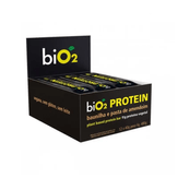 Barra de Proteína Baunilha e Pasta de Amendoim Zero Lactose e Zero Açúcar BiO2 Pack com 12 Unidades de 40g Cada