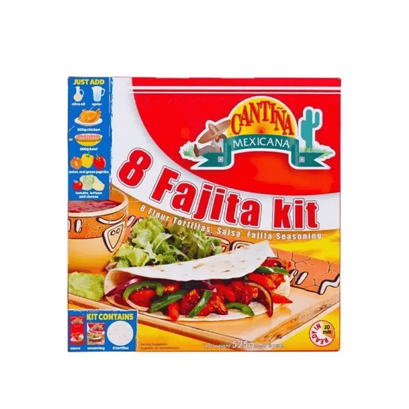 Kit Fajitas Cantina Mexicana Caixa 525g Sam's Club