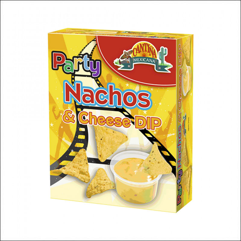 Kit-Party-Nachos-Chips-e-Queijo-DIP-Cantina-Mexicana-Caixa-150g