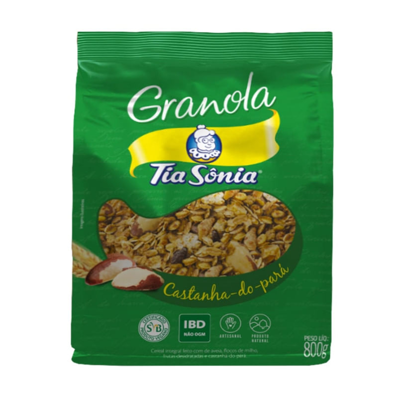 Granola-com-Castanha-do-Para-Tia-Sonia-Pacote-800g