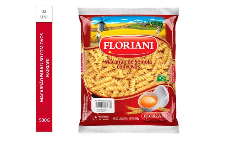 Macarrao-Parafuso-com-Ovos-Floriani-Pack-2-Pacotes-500g-Cada-