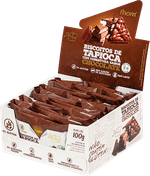 Biscoito-Doce-de-Tapioca-com-Cobertura-de-Chocolate-Fhom-Pacote-100g