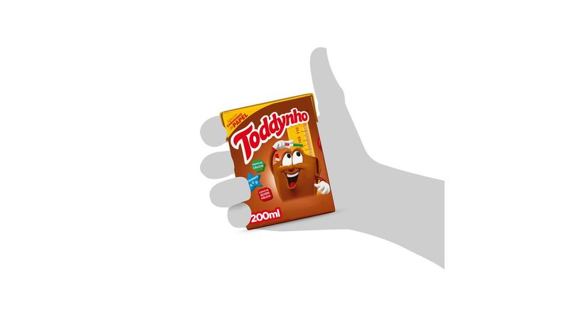 Toddynho - Chocolate Drink - 6.76 Fl Oz (PACK OF 09) | Bebida Sabor  Chocolate - 200ml