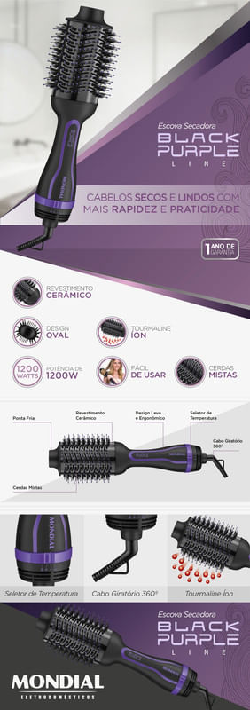 Escova-Secadora-Black-Purple-ES-08-127V-Mondial