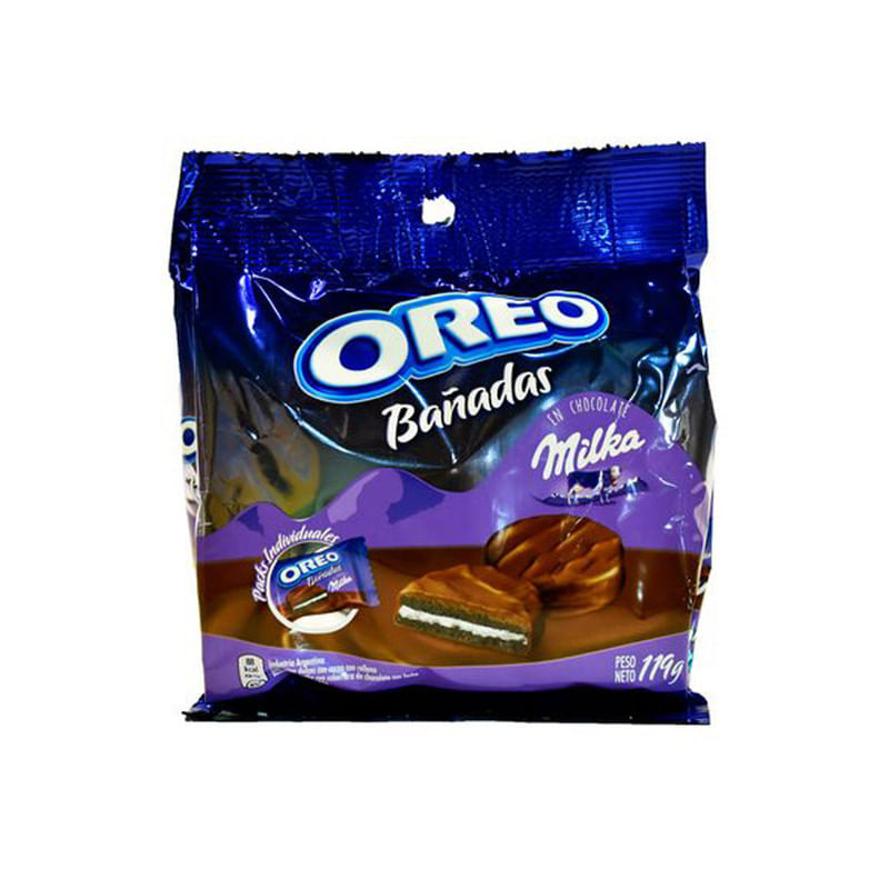 Biscoito-Oreo-Bañadas-Chocolate-ao-Leite-Milka-119g