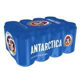 Cerveja Pilsen Lager Antarctica Pack com 12 Unidades de 350ml