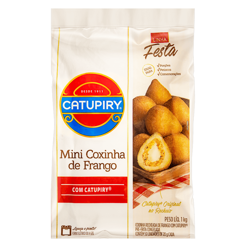 Mini-Coxinha-Congelada-Pre-Frita-Frango-com-Catupiry-Festa-Pacote-1kg