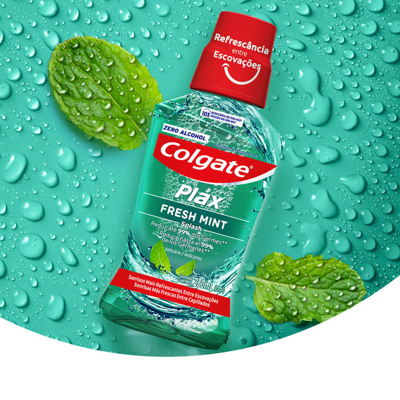 Enxaguante-Bucal-Zero-Alcool-Fresh-Mint-Plax-Colgate-Leve-1000ml-Pague-700ml