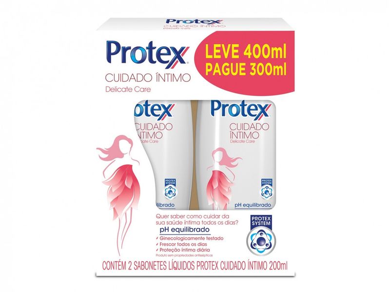 Sabonete-Liquido-Intimo-Delicate-Care-Protex-Cuidado-Intimo-Pack-com-2-Unidades-200ml-Cada-Leve-400ml-Pague-300ml