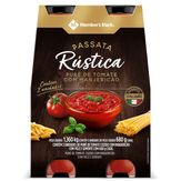 Passata Rústica com Manjericão Member's Mark Pack com 2 Unidades de 680g Cada