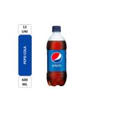 Refrigerante de Cola Pepsi Cola Pack com 12 Unidades de 600ml Cada