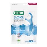 Fio Dental Flossers Dental Multipla Ação Com 90un