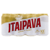 Cerveja Pilsen Itaipava Pack com 12 Unidades de 350ml Cada