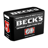 Cerveja Becks Puro Malte Pack 8 Unidades de 350ml